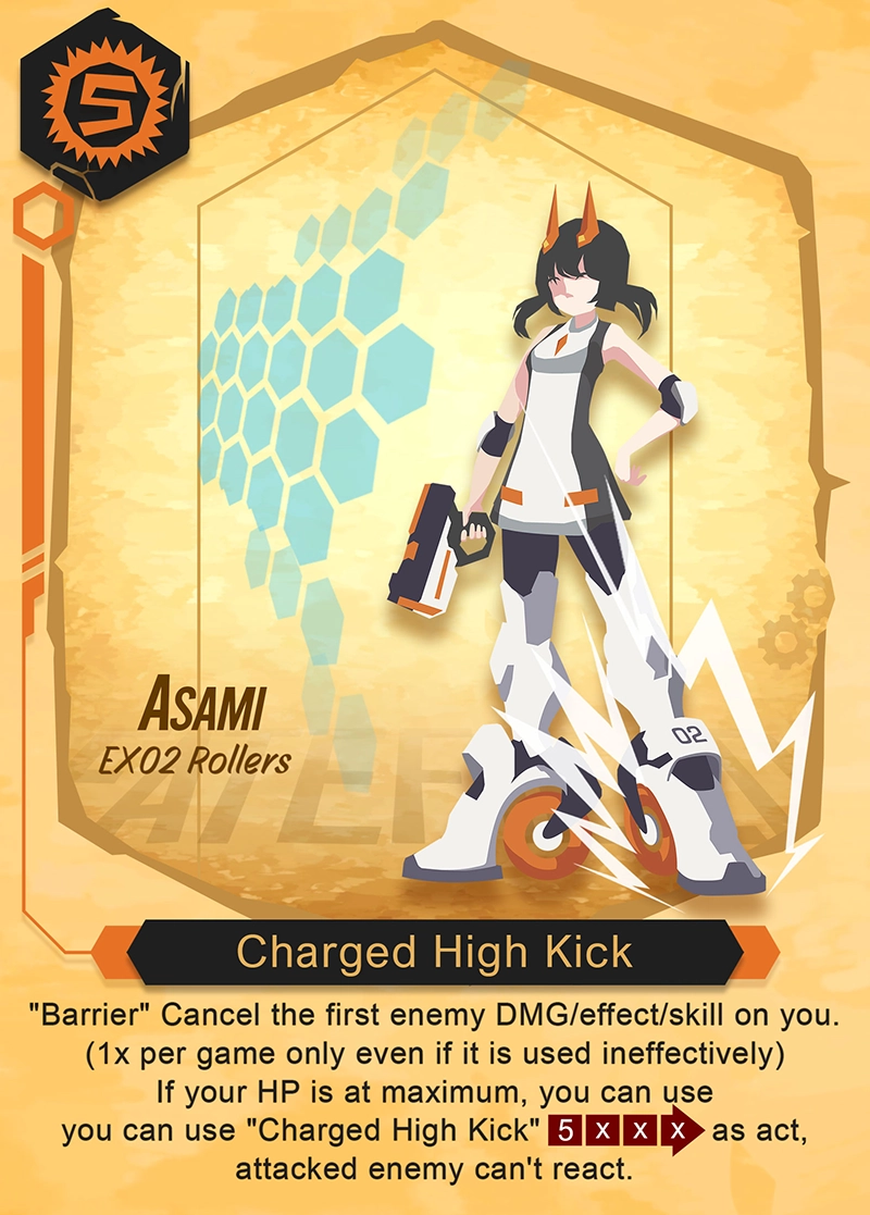 Asami Ex02 Rollers