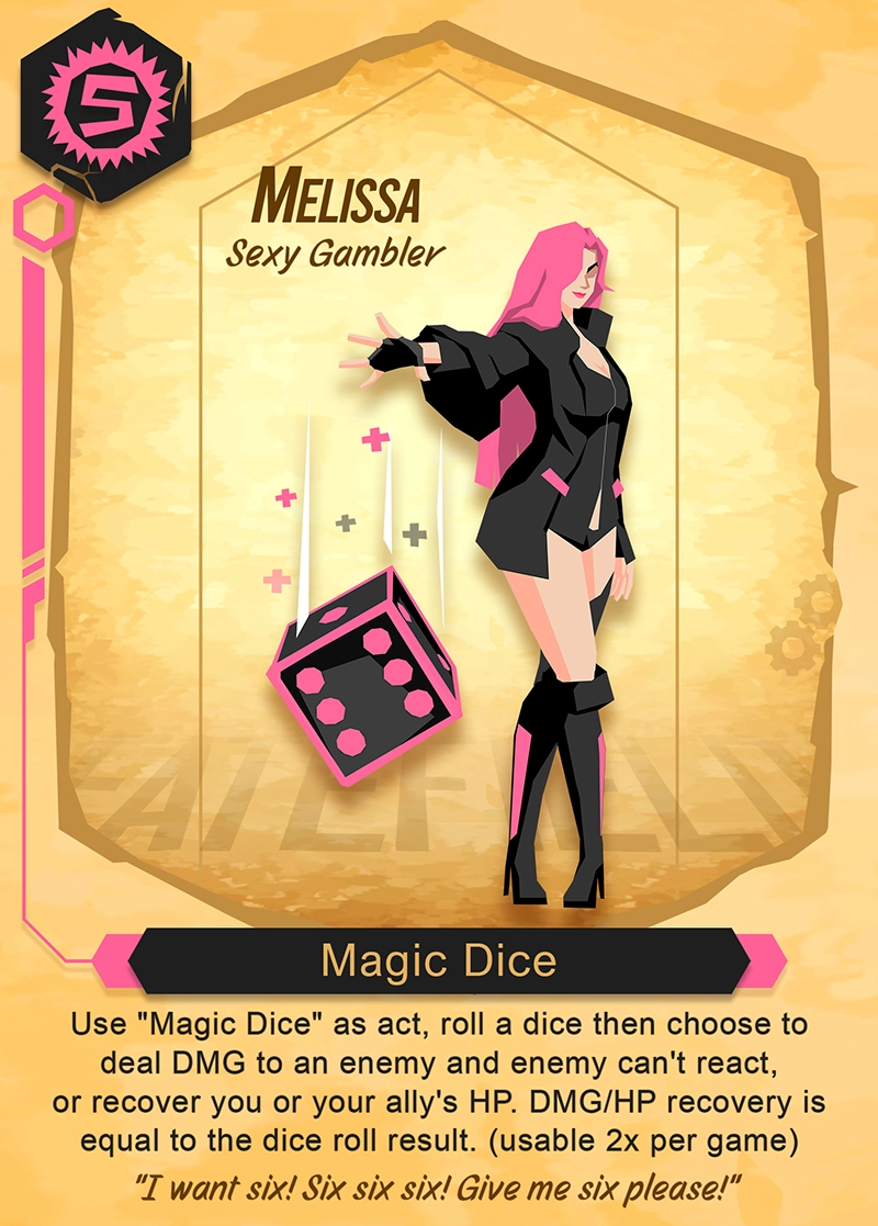 Melissa Sexy Gambler